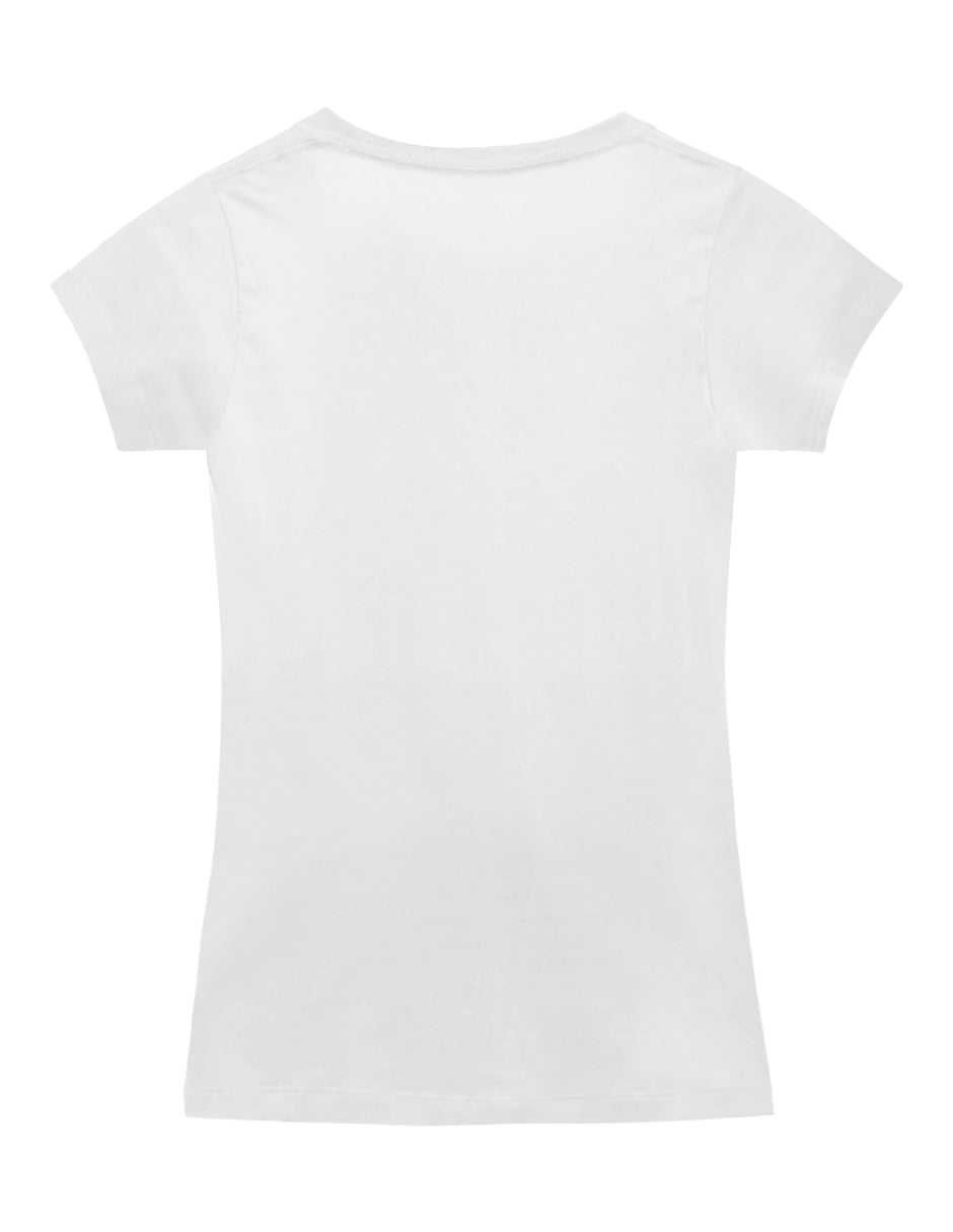 T-Shirt White Scoop Neck | Pima Cotton Women