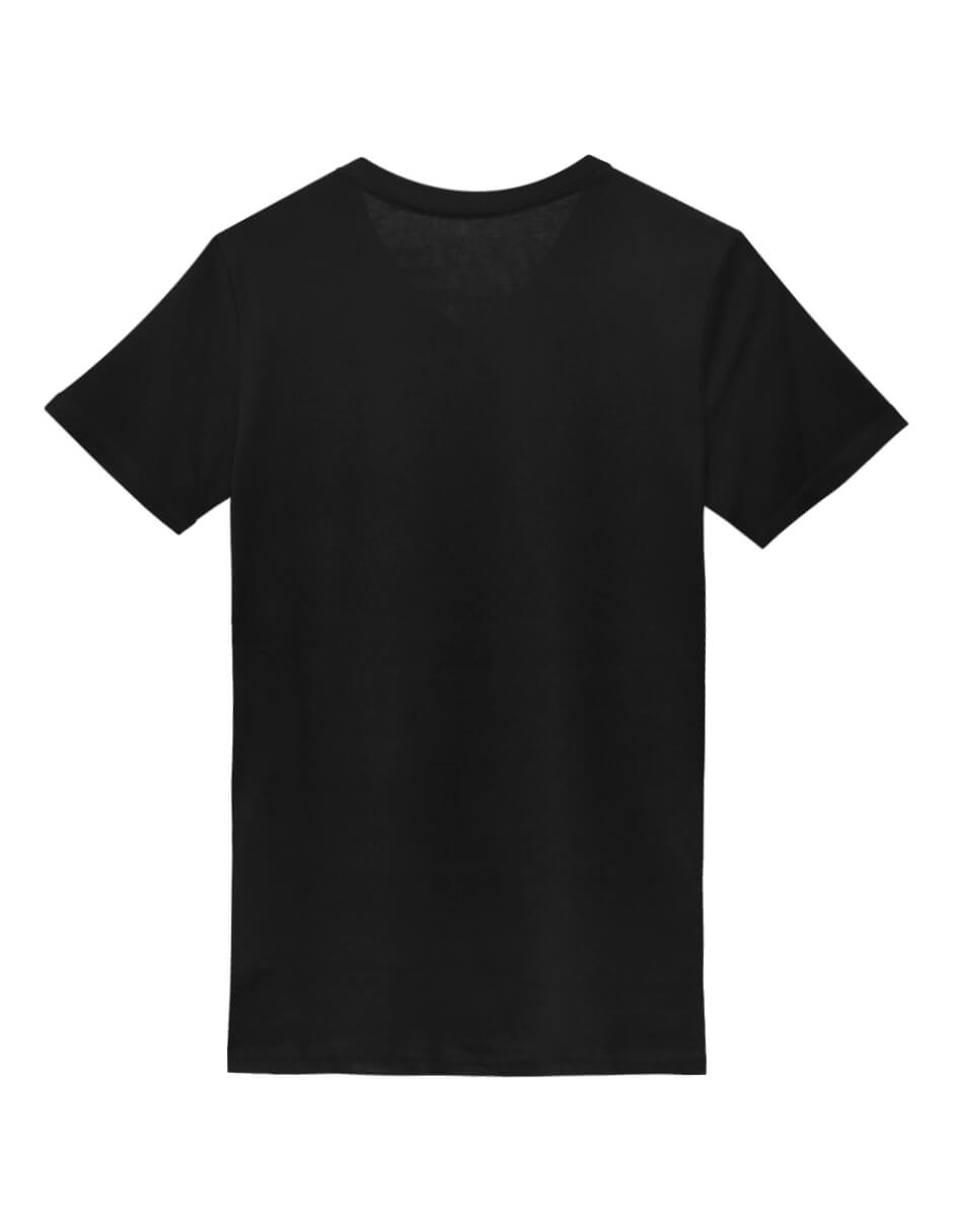 T-Shirt Black V Neck | Pima Cotton Men