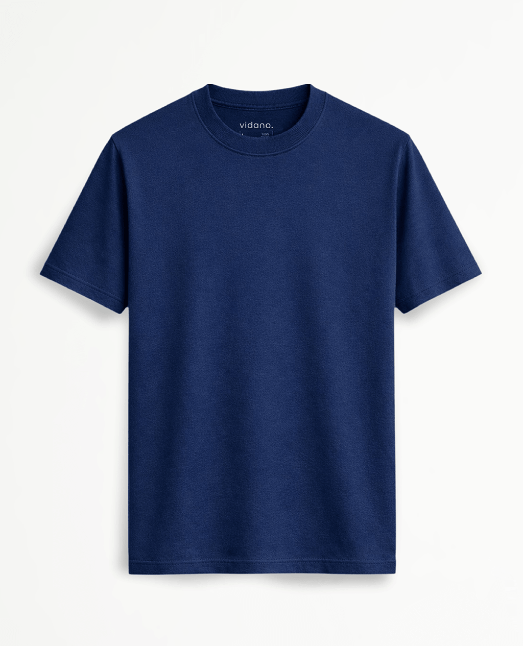 T-Shirt Blue Steel Round Neck | Limited Edition Pima Cotton Men