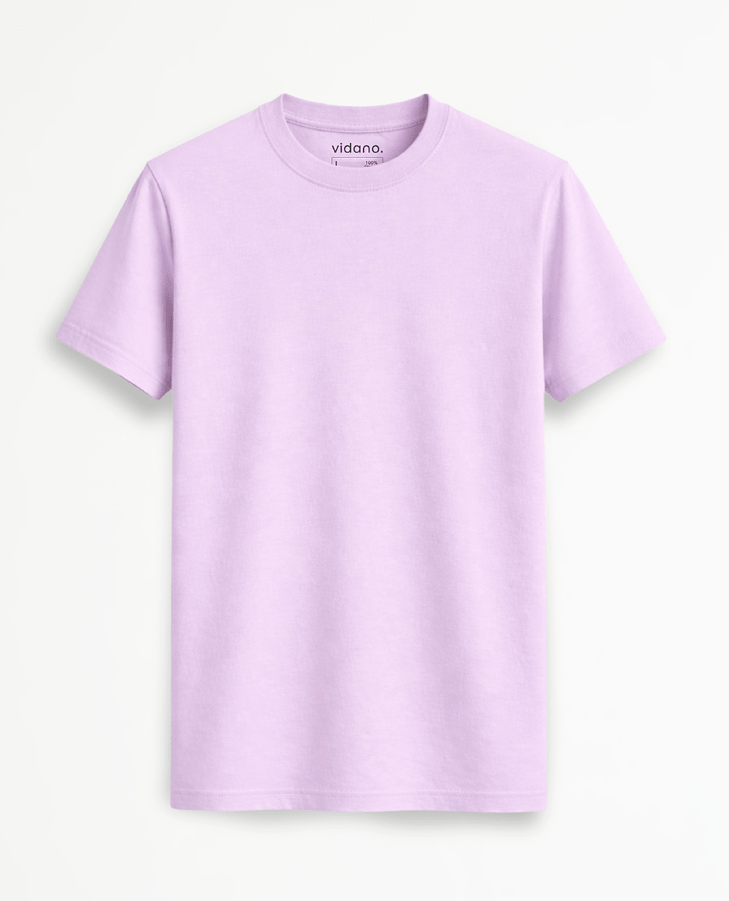 T-Shirt Lilac Round Neck | Limited Edition Pima Cotton Men