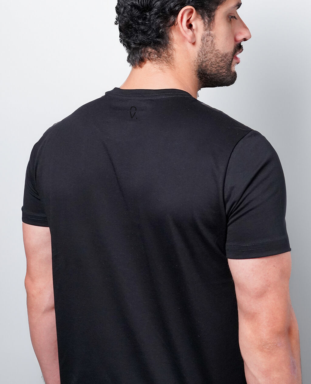 7-Pack T-Shirts All Black Essentials | Premium Pima Cotton Men