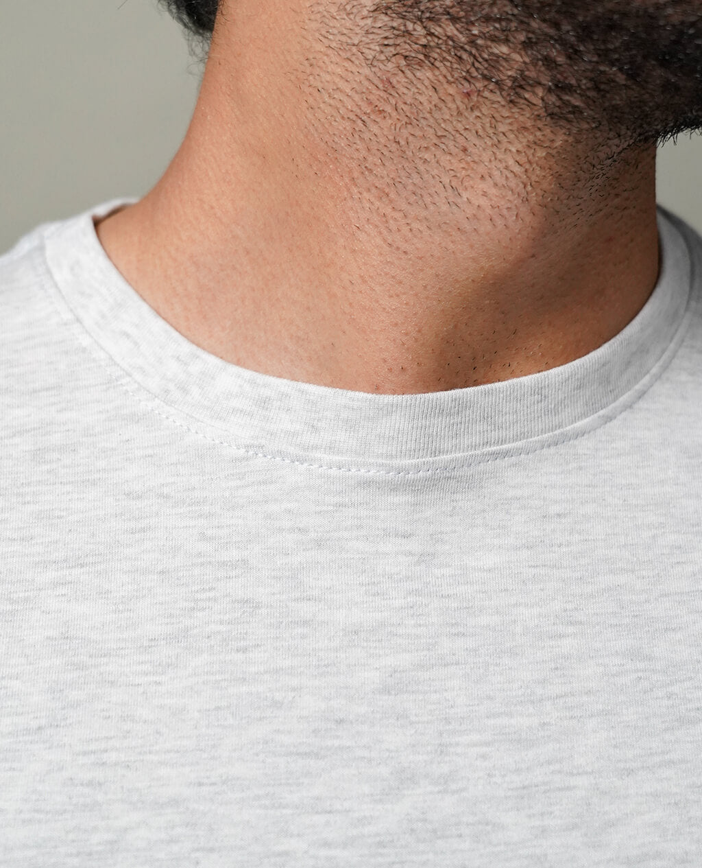 T-Shirt Jaspe Round Neck | Limited Edition Pima Cotton Men