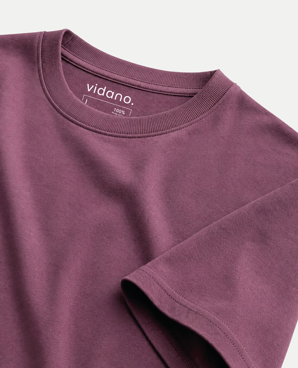 T-Shirt Navy Blue Round Neck | Pima Cotton Men