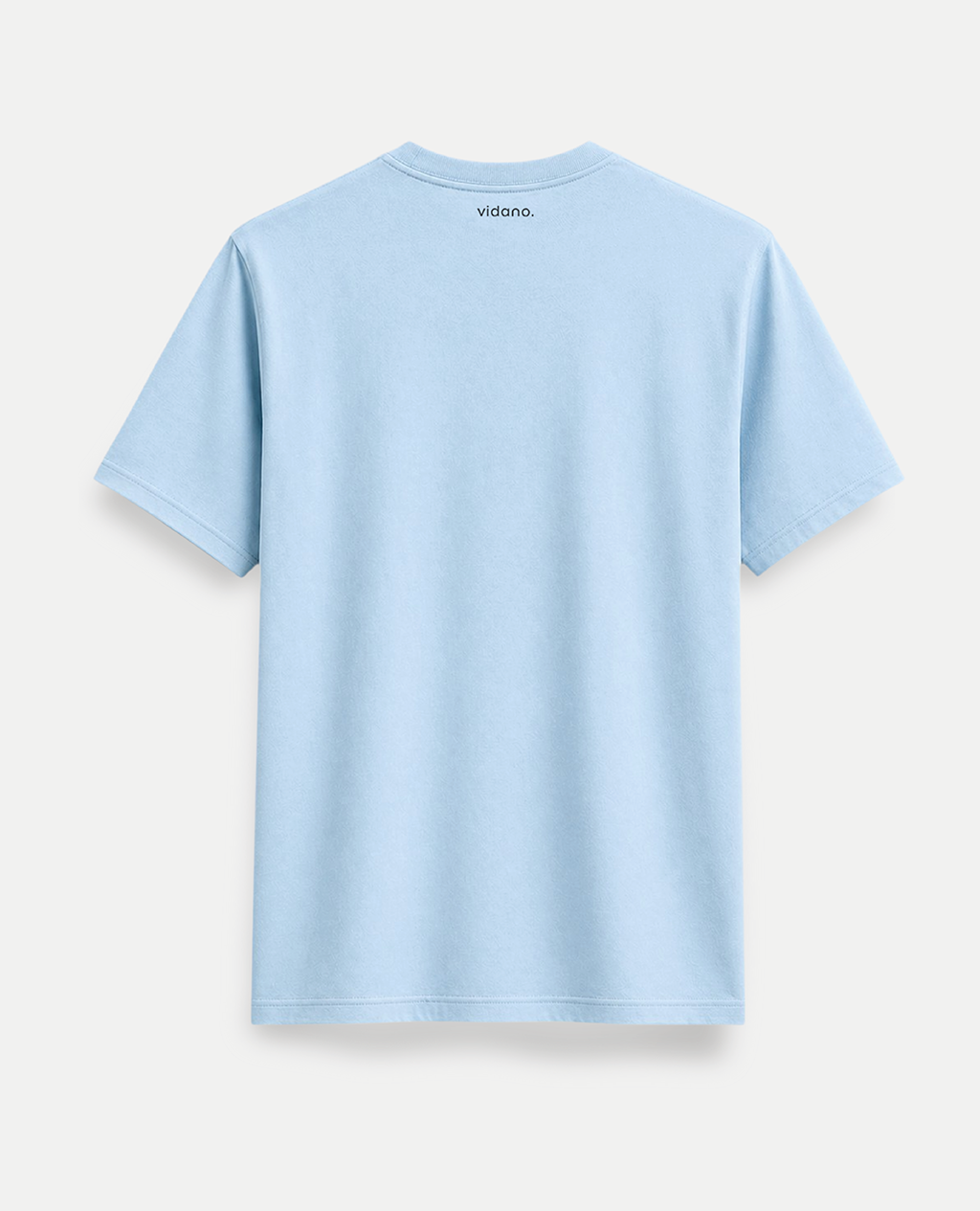 T-Shirt Navy Blue Round Neck | Pima Cotton Men