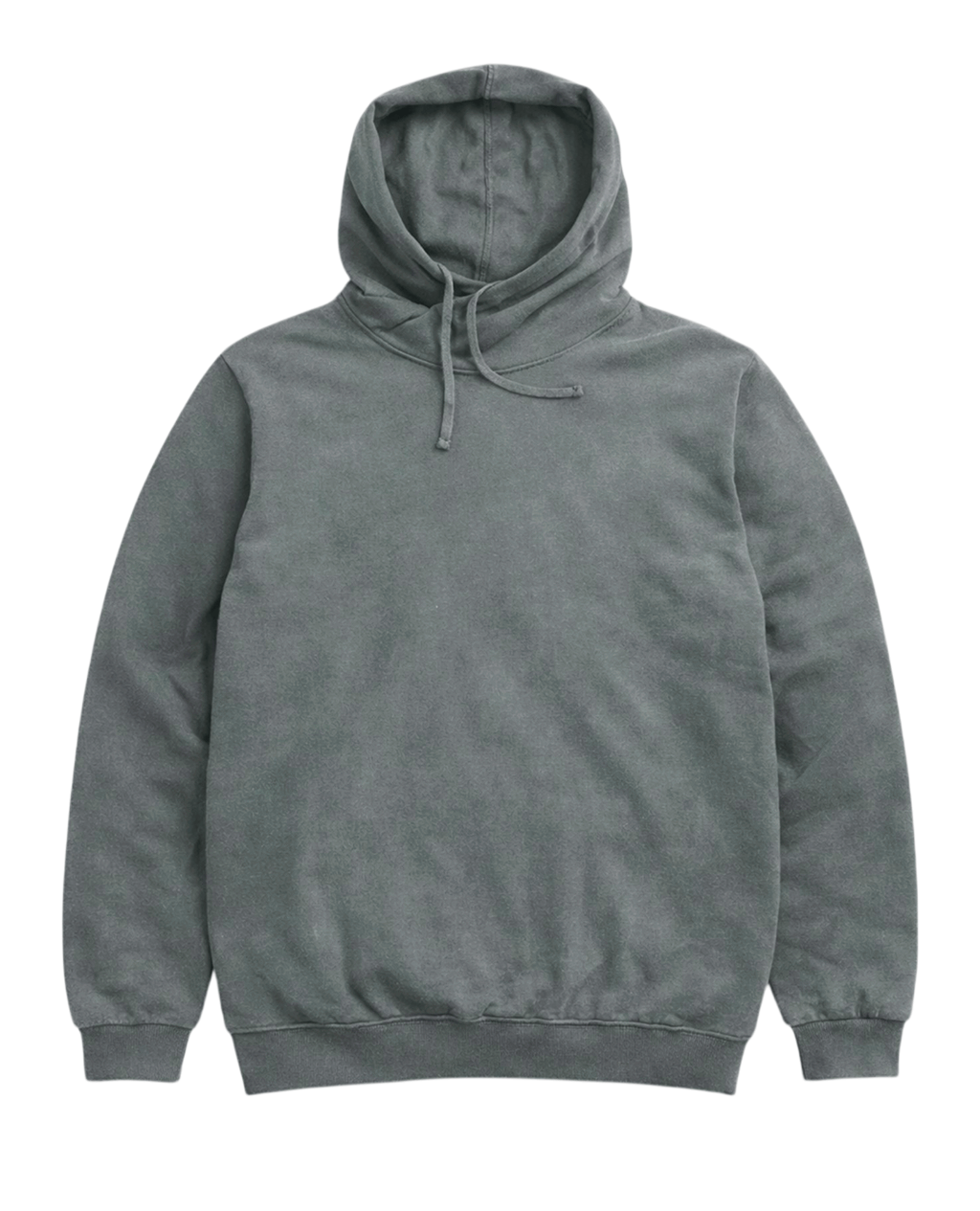 Hoodie Gray Lightweight Cross Neck | Pima Cotton