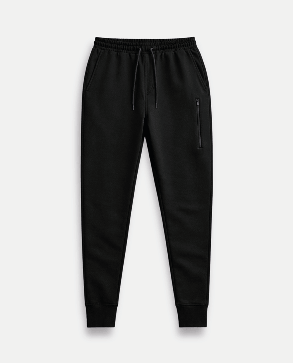 Joggers Black Lightweight Sport Fit | Pima Cotton