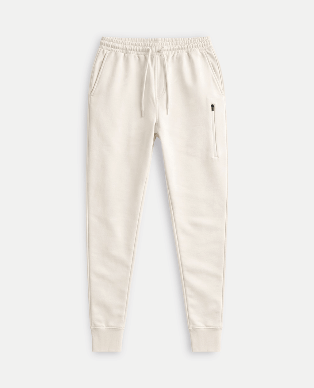 Joggers Cream Lightweight Sport Fit | Pima Cotton