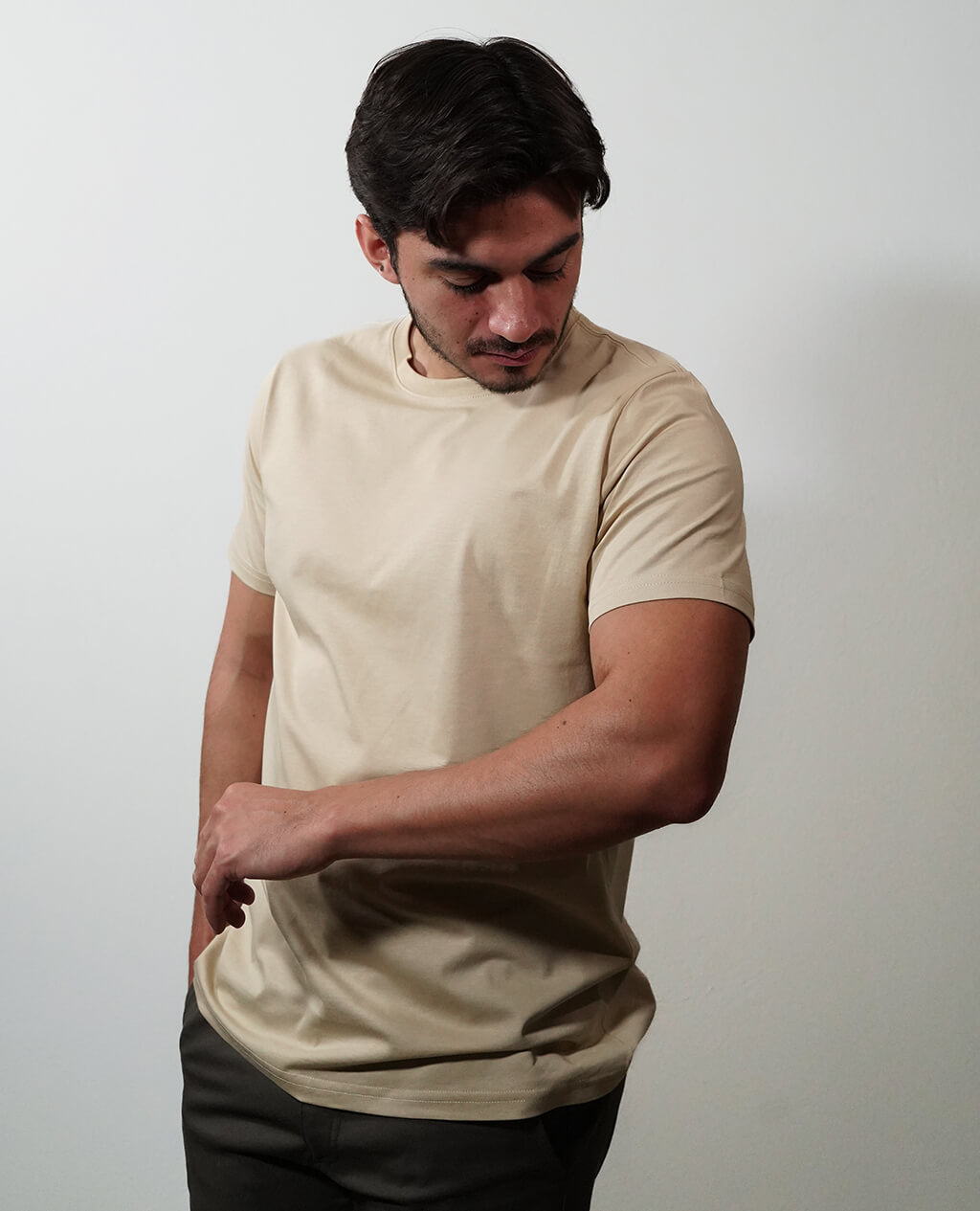 T-Shirt Salvia Round Neck | Limited Edition Pima Cotton Men