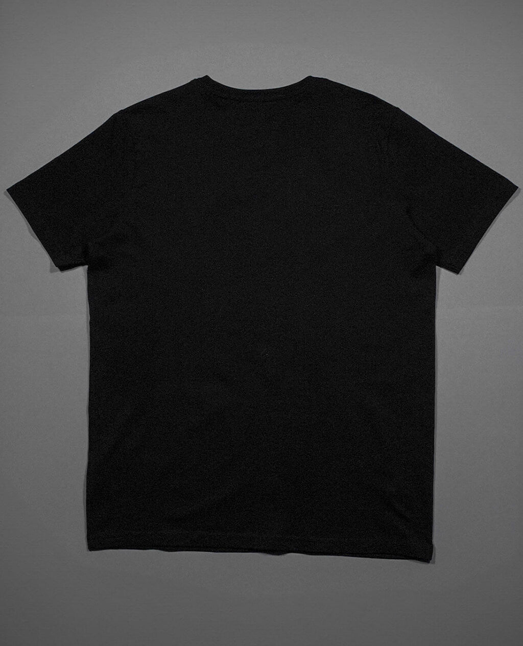 T-Shirt Black Round Neck | Pima Cotton Men