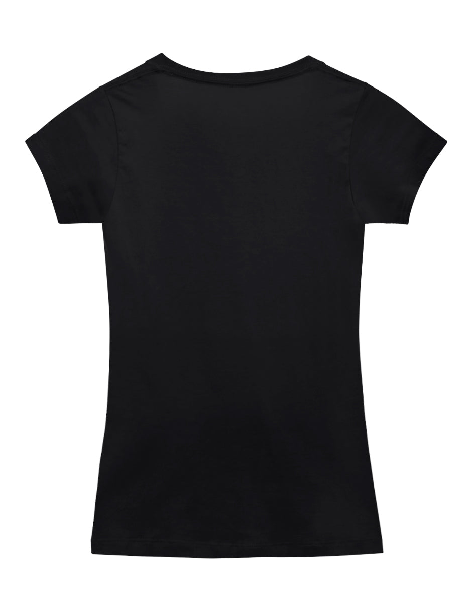 T-Shirt Black Scoop Neck | Pima Cotton Women