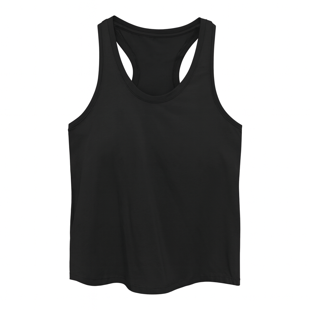 Tanktop Black Slim Fit Swiftly Tech | Pima Cotton Women
