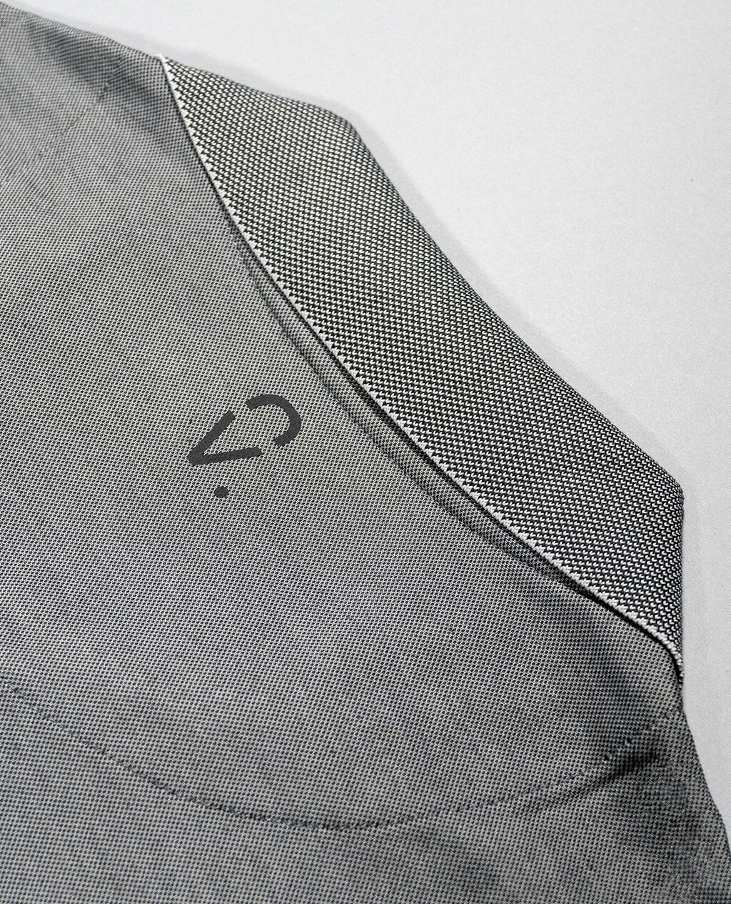 Polo Light Gray Open Collar | Pima Cotton Men