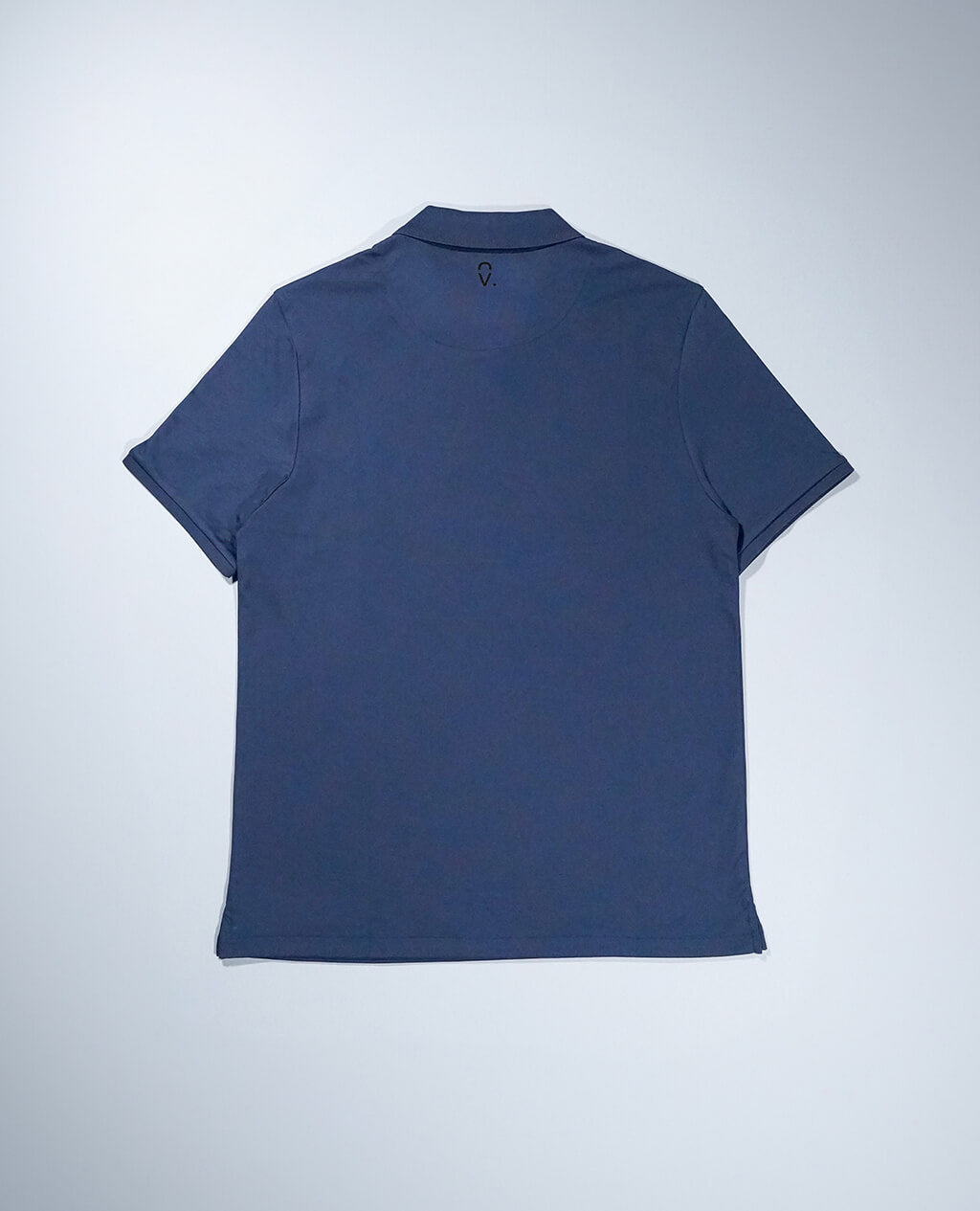 Polo Navy Blue Open Collar | Pima Cotton Men