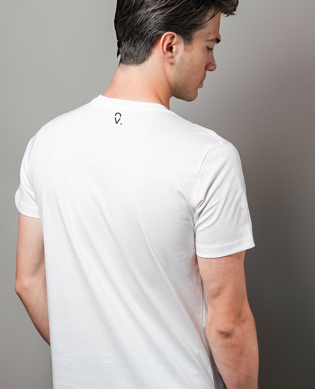 3-Pack T-Shirts White Round Neck | Premium Pima Cotton Men