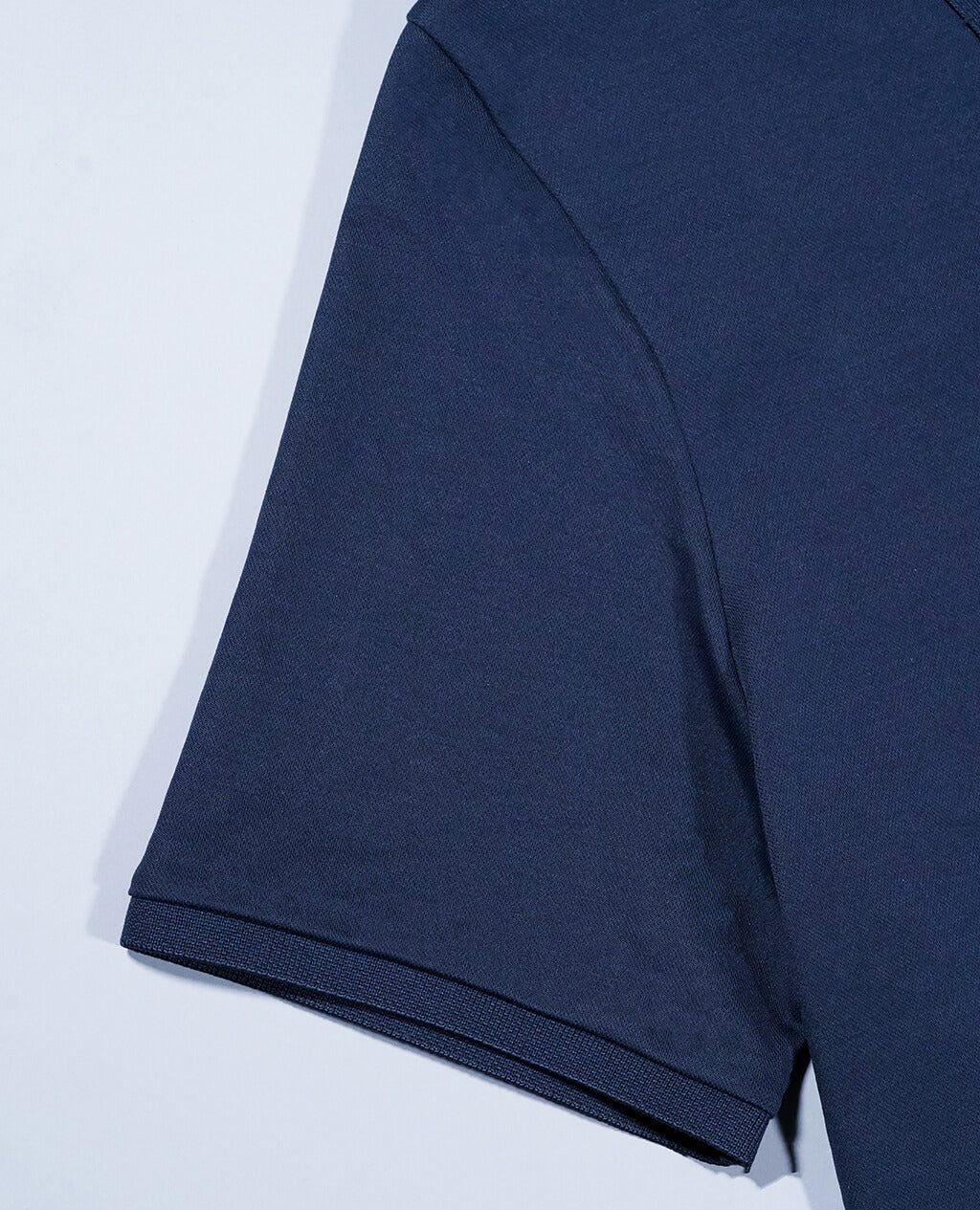 Polo Navy Blue Open Collar | Pima Cotton Men