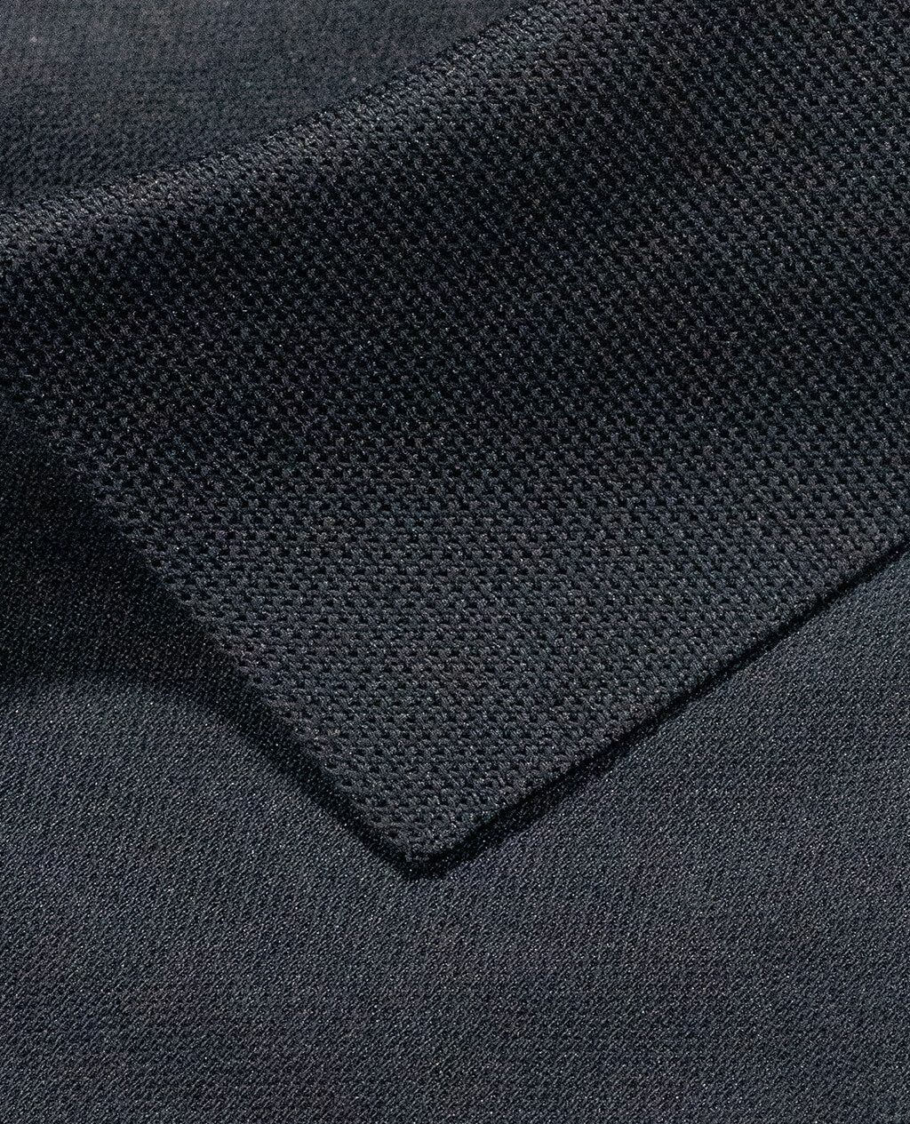 Polo Black Open Collar | Pima Cotton Men