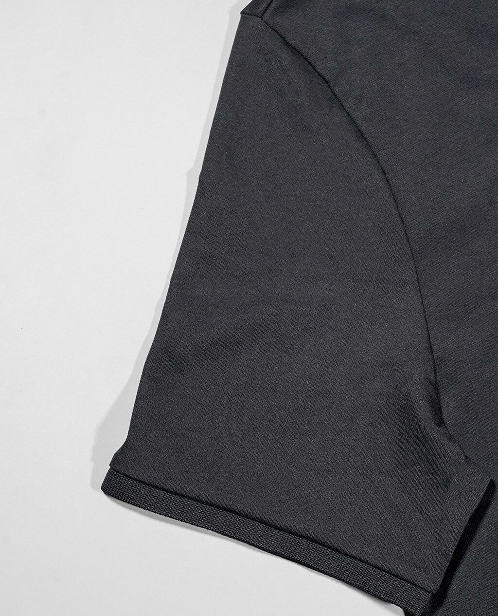 Polo Black Open Collar | Pima Cotton Men