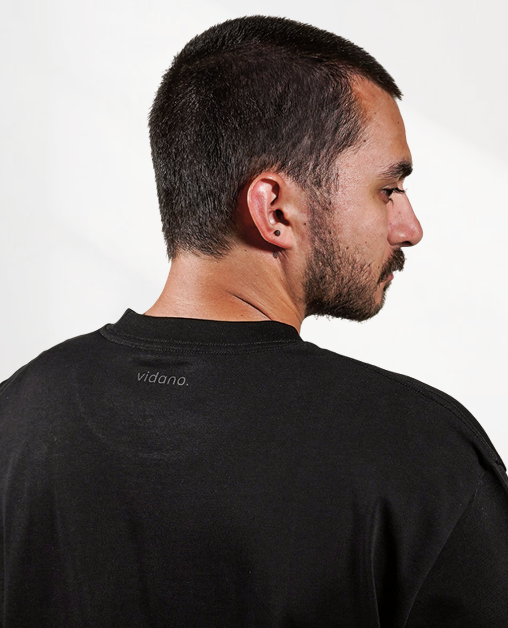 T-Shirt Oversized Black | Pima Cotton