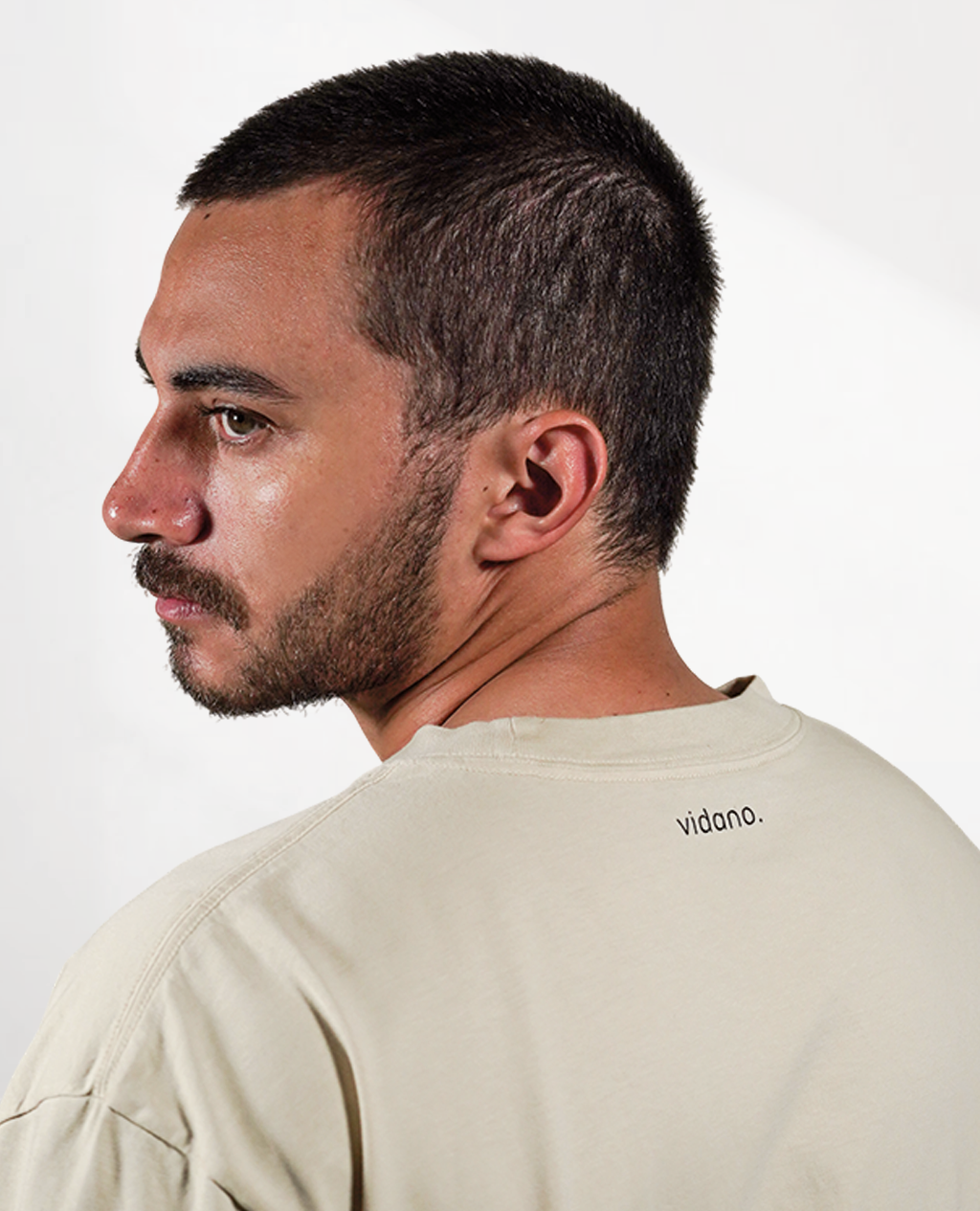 T-Shirt Oversized Sand Dune | Pima Cotton