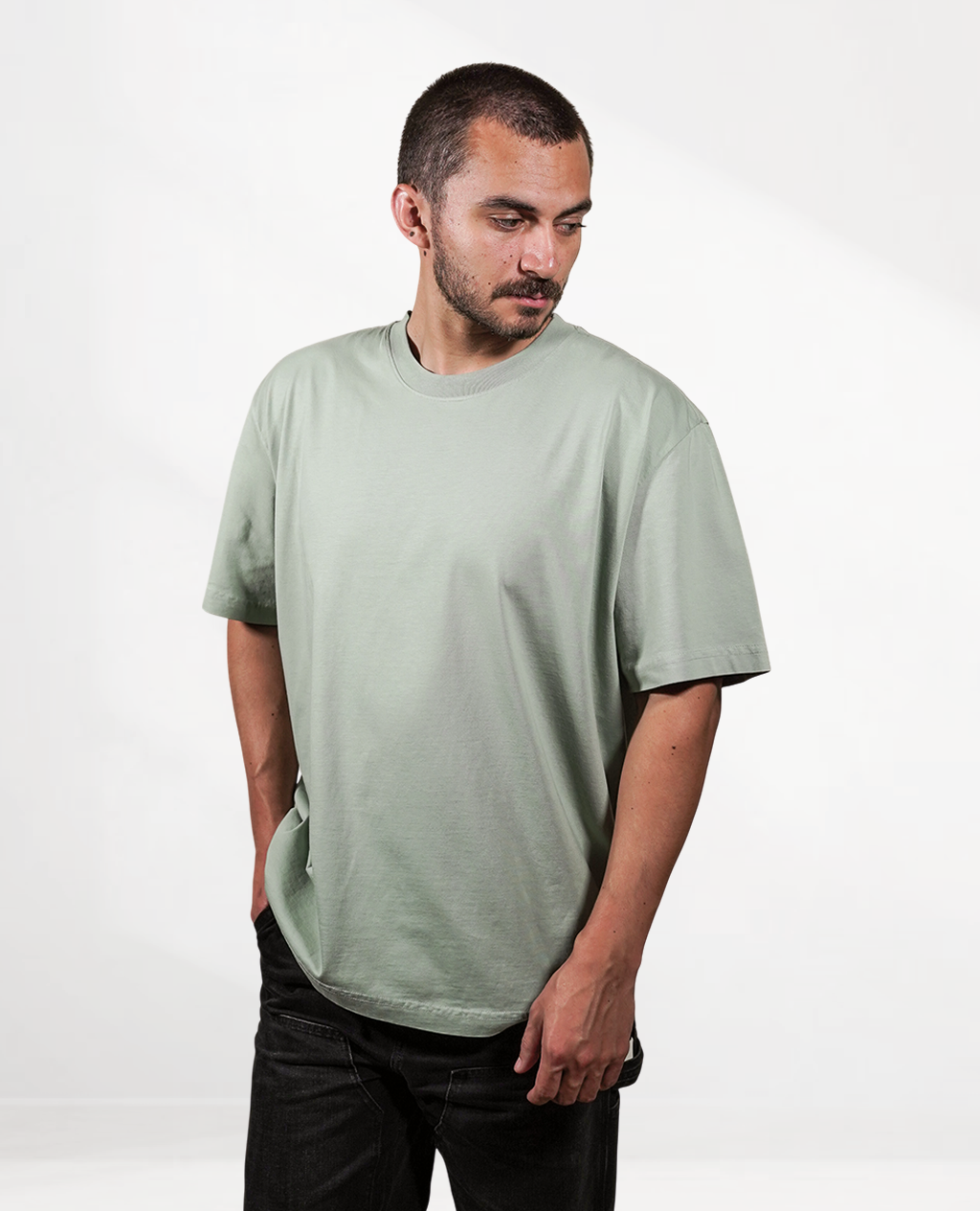 T-Shirt Oversized Verdant | Pima Cotton
