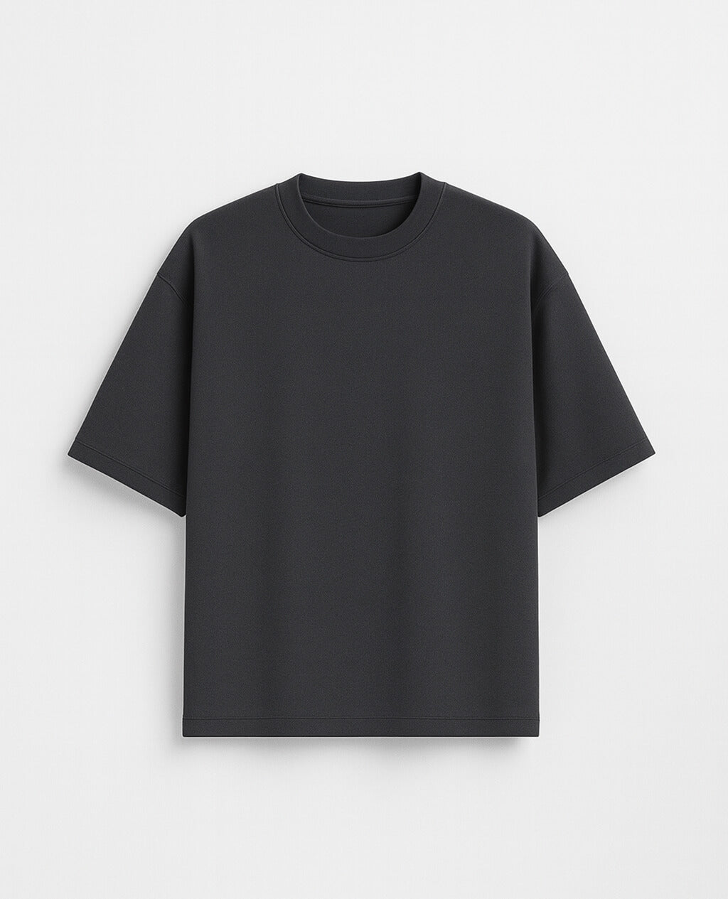 T-Shirt Oversized Charcoal Mist | Pima Cotton