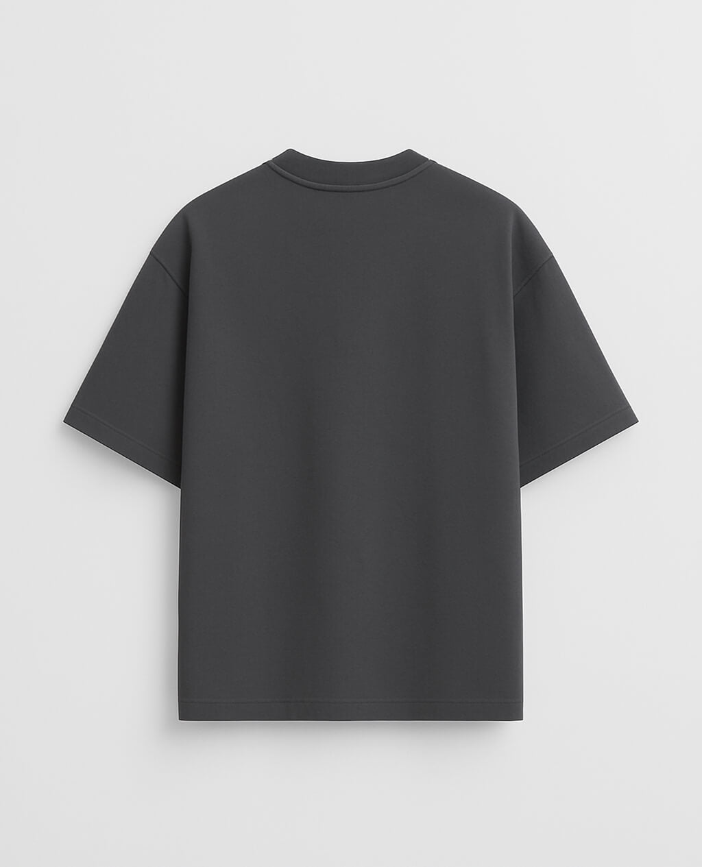 T-Shirt Oversized Charcoal Mist | Pima Cotton