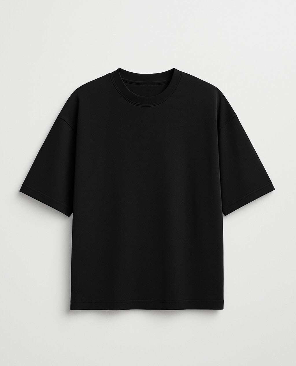 T-Shirt Oversized Black | Pima Cotton