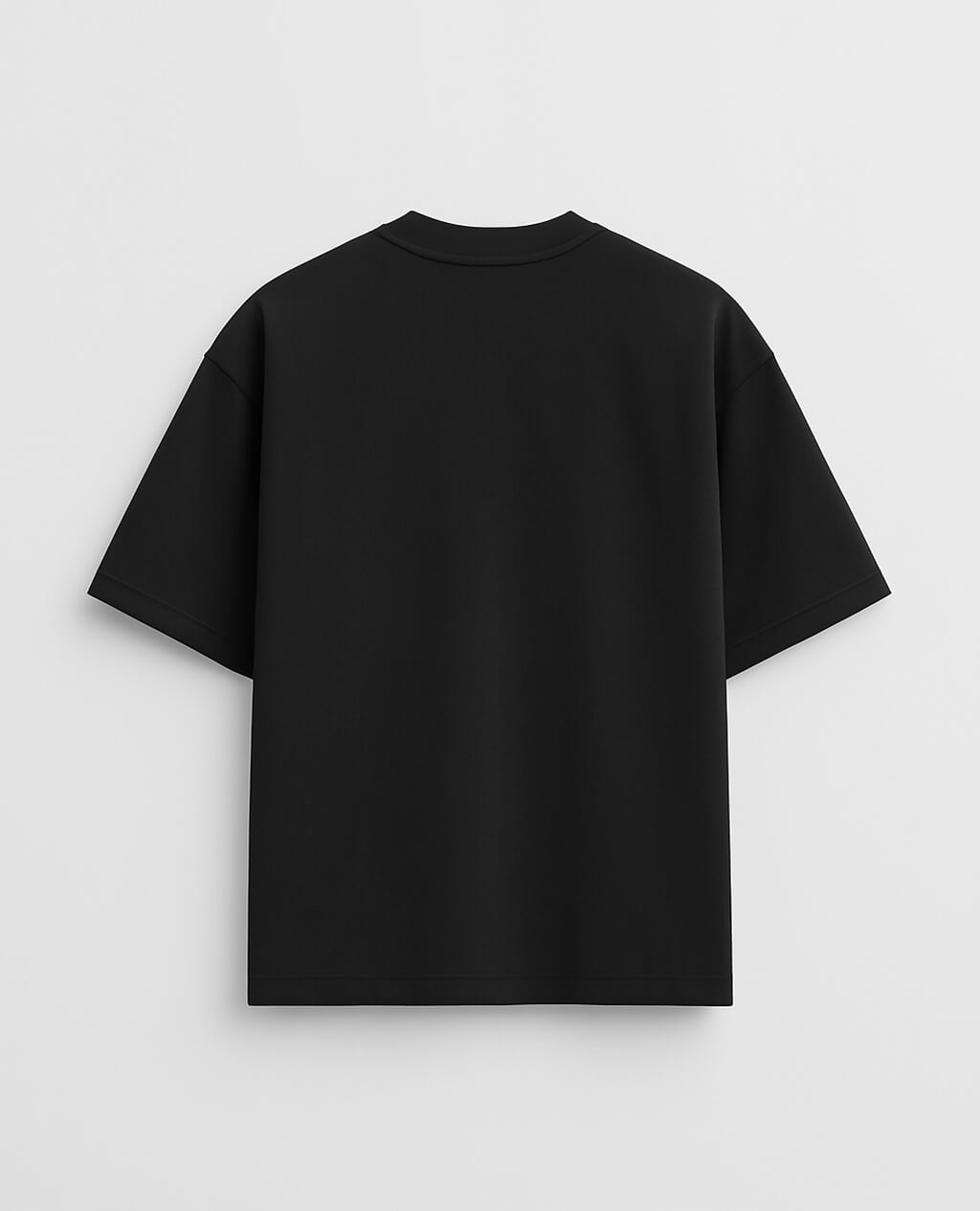 T-Shirt Oversized Black | Pima Cotton